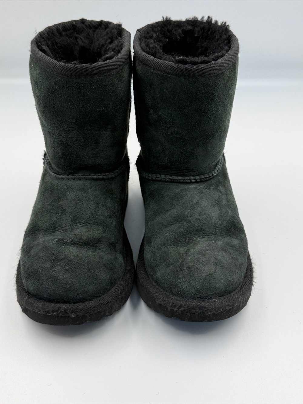 UGG Black Short Shearling Boots
